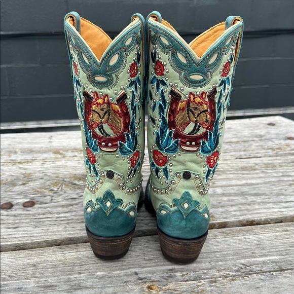 Double D Ranch x Old Gringo Horse Cowgirl Boots 8.5 - Picture 3 of 8